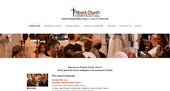 Desktop Screenshot of flitwickchurch.org